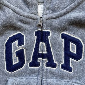 Baby GAP Logo Fleece Zip-up Hoodie